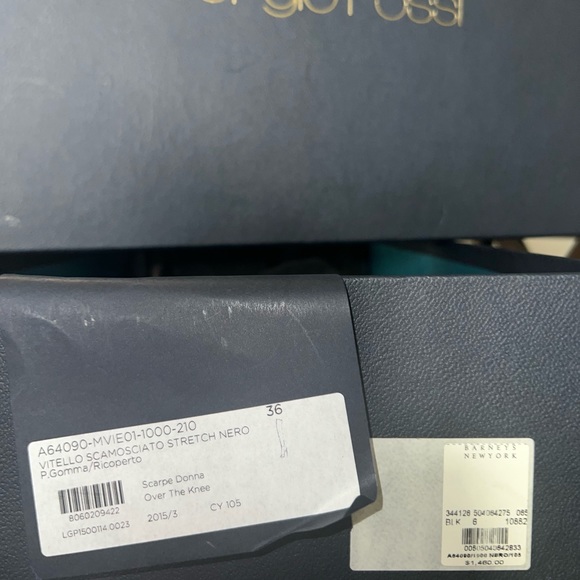 Sergio Rossi Scarps Donna Over The Knee Boots - Picture 5 of 5